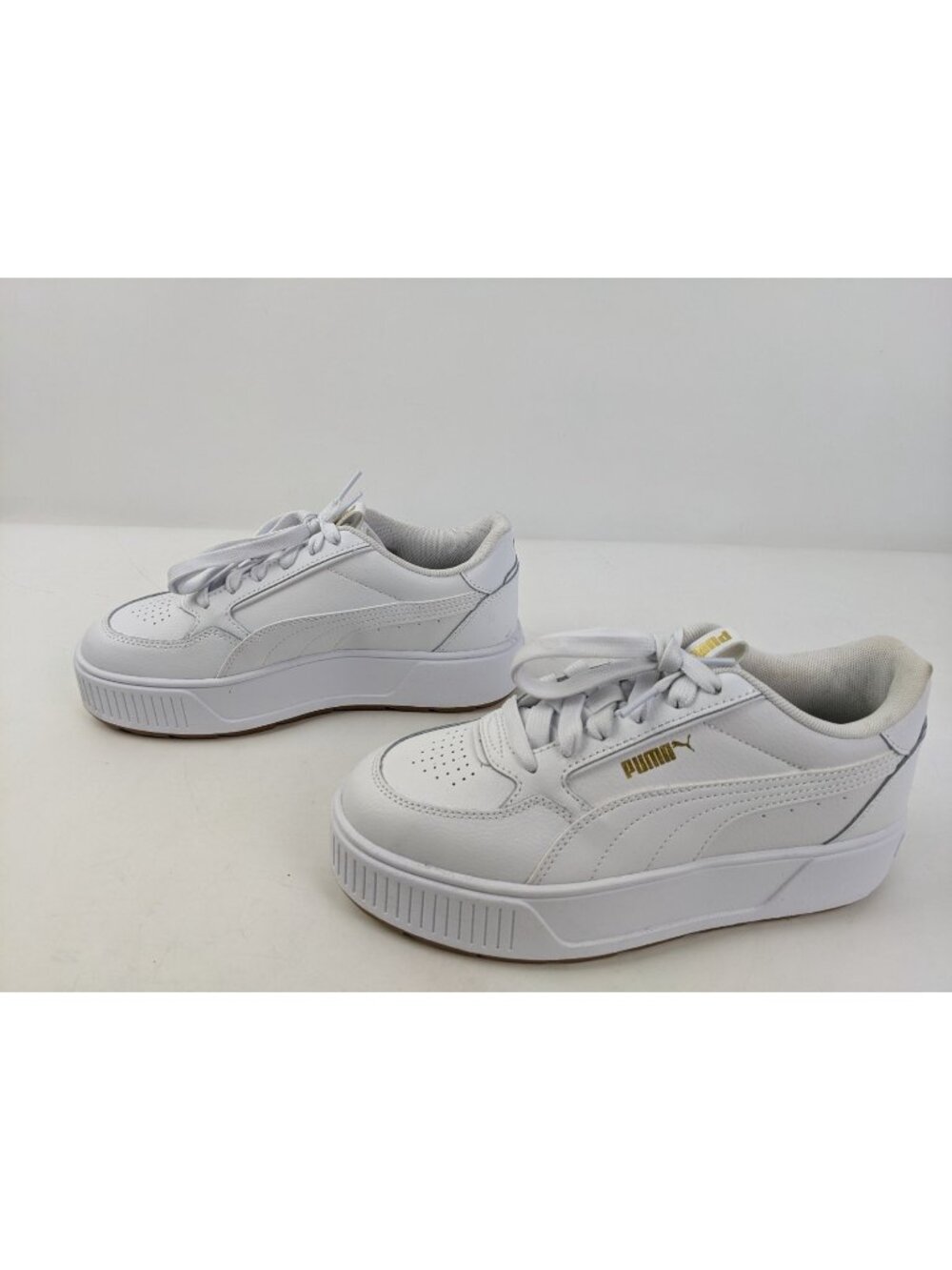 Puma Karmen Rebelle Sneakers Off-White Women's Size 7.5 Shoes Platform